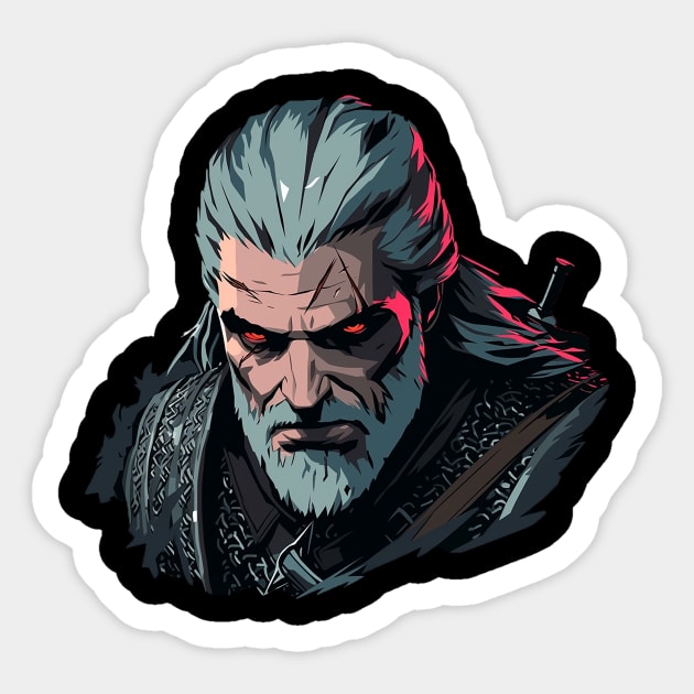 witcher Sticker by piratesnow